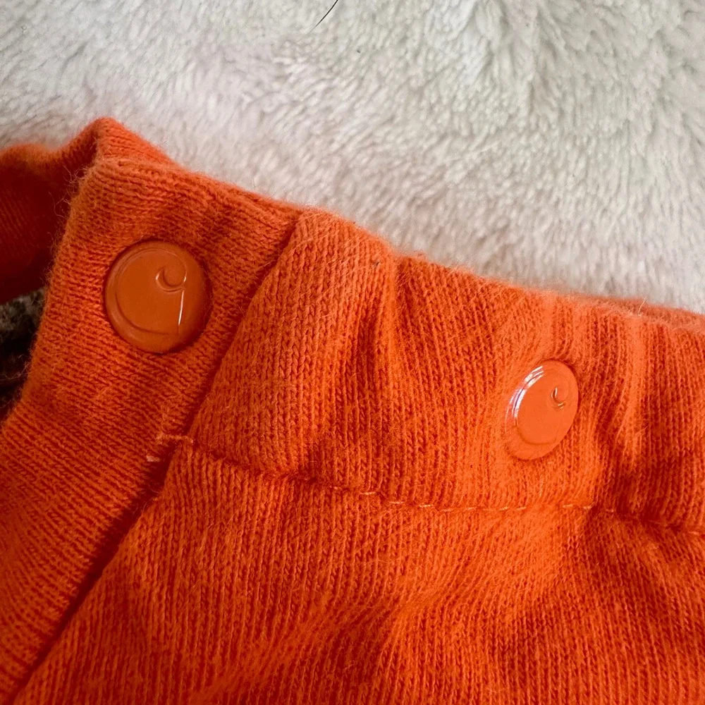 Carhartt‎ Baby Buck Stops Here Deer Camo Layered Bodysuit 24 Months